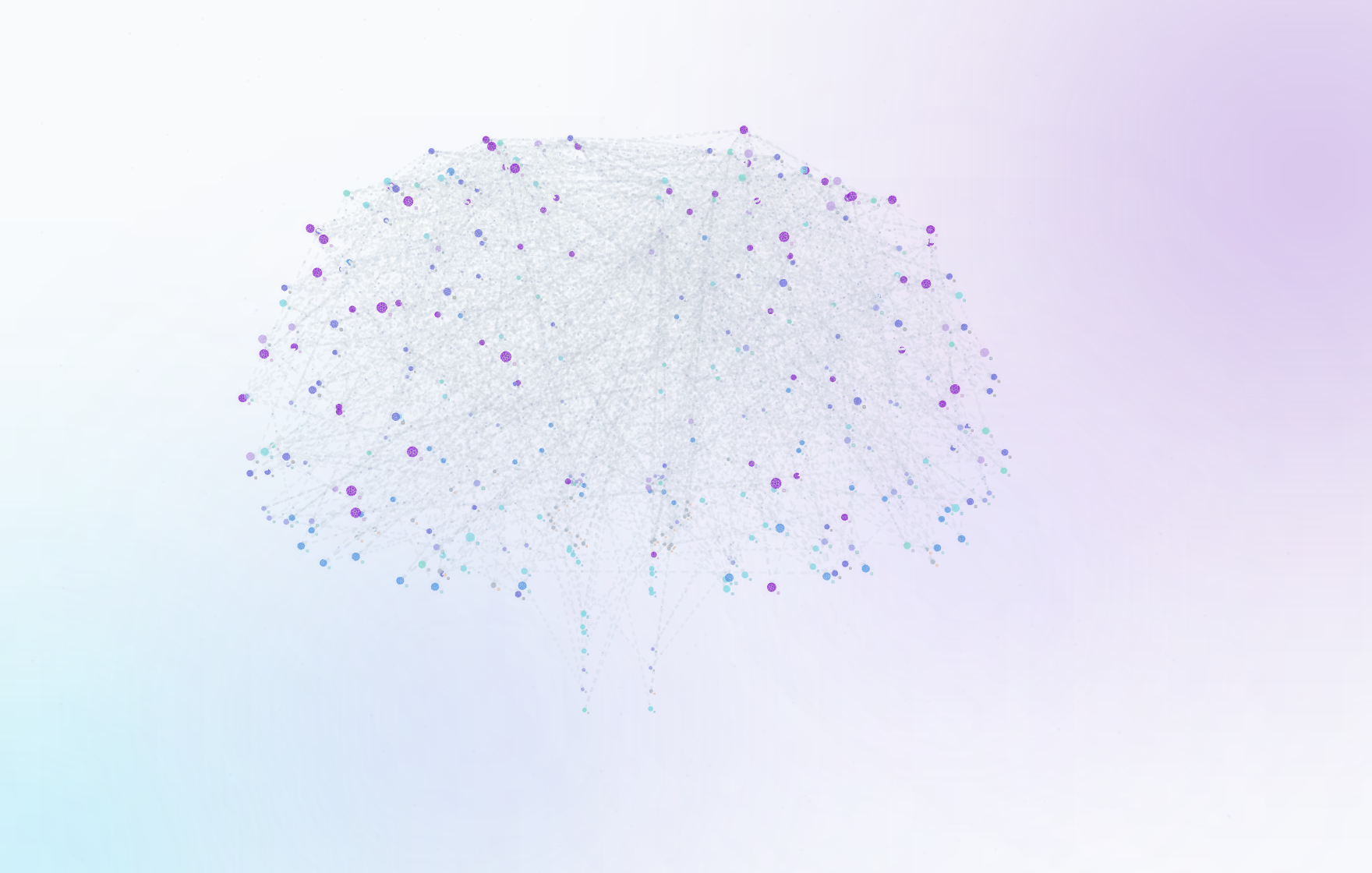 The Line4 Knowledge Graph explorer: 341 nodes across 8 source systems